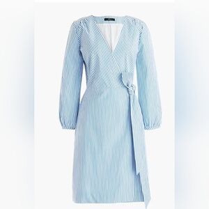 J.Crew Ladies Best Selling Cotton Lined Wrap Around Dress. Size 00.